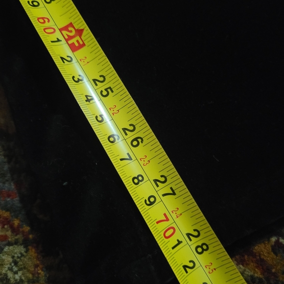 Suzannes black velvet pants 16P - Picture 7 of 10